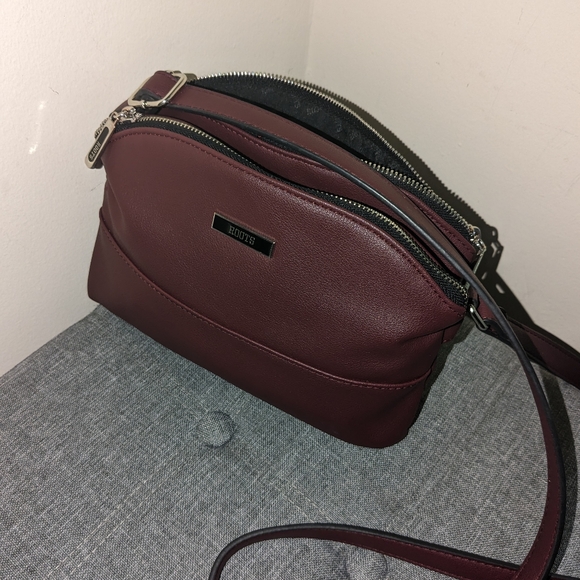 Burgundy Roots Crossbody bag - Picture 4 of 4